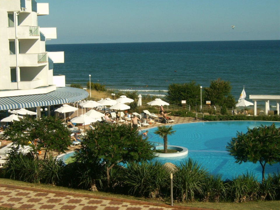 Ausblick vom Zimmer Hotel Sineva Beach