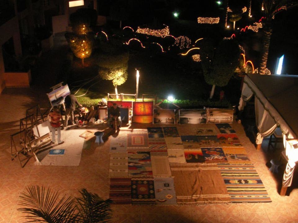Hotelanlage by night Pickalbatros Royal Moderna Resort-Sharm El Sheikh
