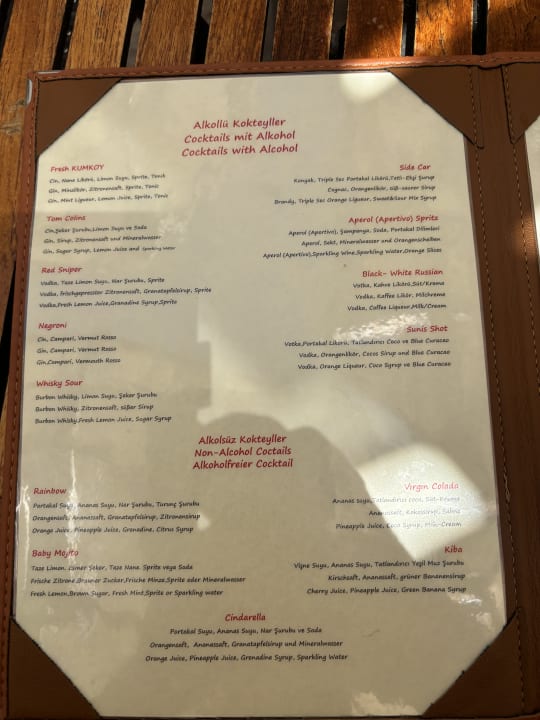 Gastro Sunis Kumköy Beach Resort Hotel & Spa