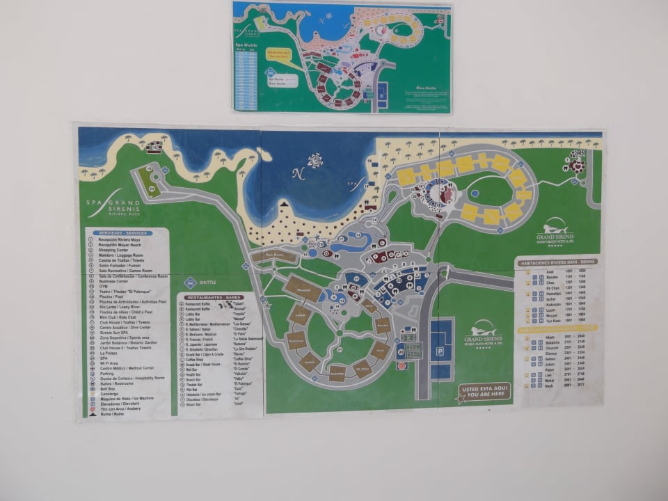 Resortübersicht Grand Sirenis Riviera Maya Resort & Spa