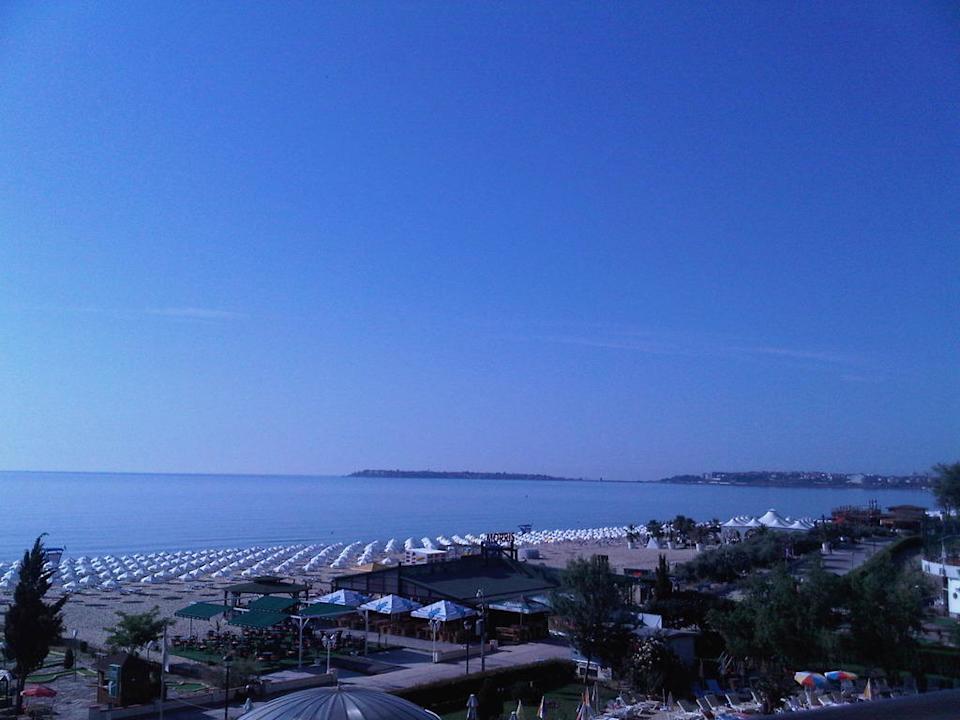 Blick vom Balkon Sentido Neptun Beach