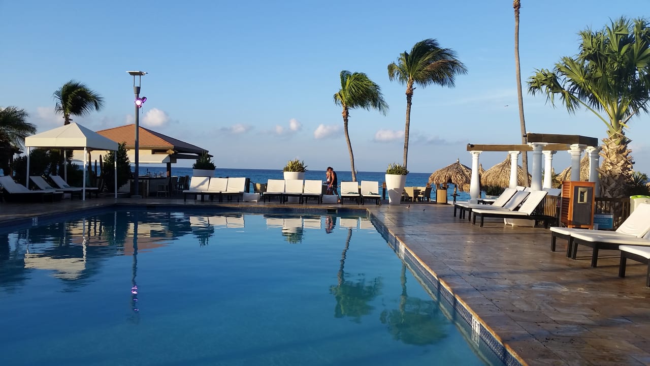 Pool Direkt Nach Der Lobb Divi Aruba All Inclusive Oranjestad