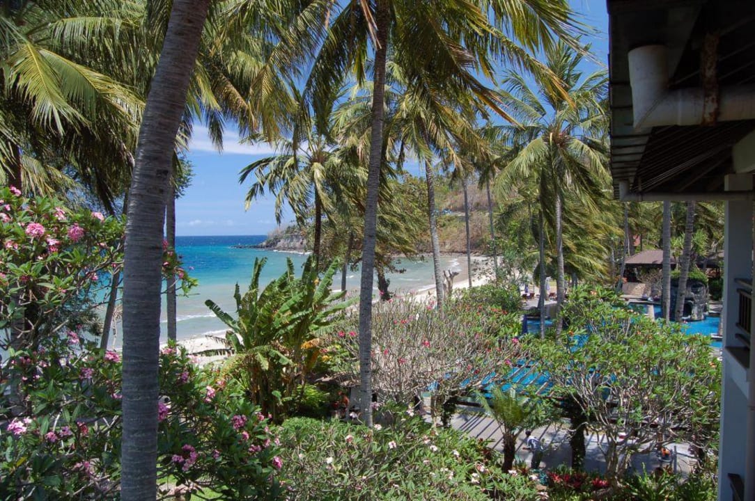 Ausblick zum Meer Hotel Sheraton Senggigi Lombok Beach Resort