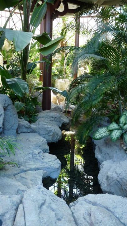 Felsen in der Lobby Hotel Cordial Mogán Playa