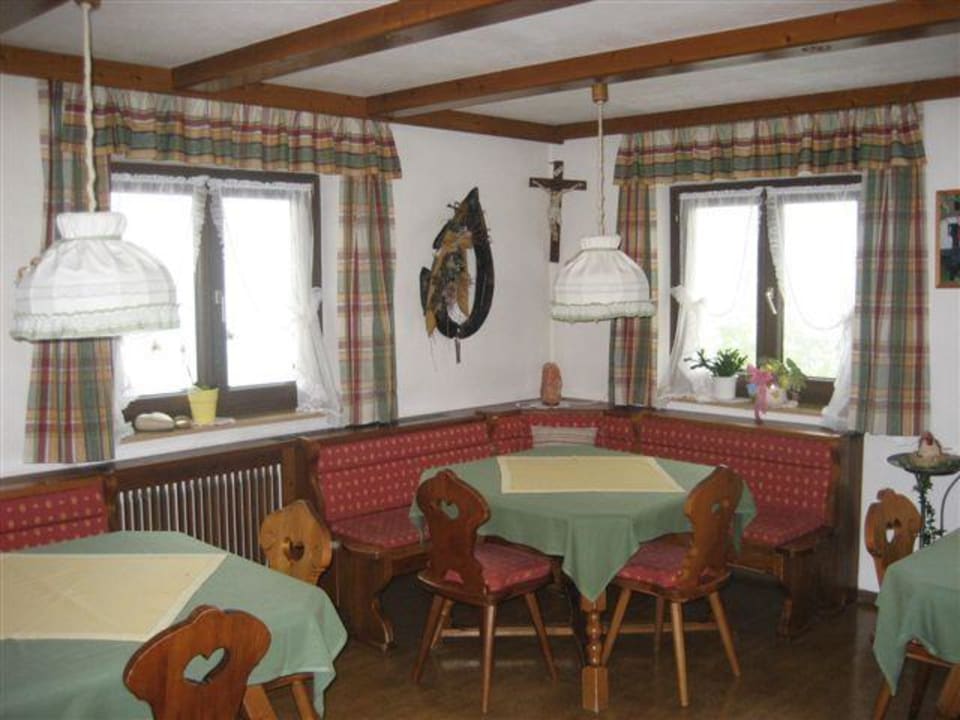 Frühstücks- und Aufenthaltsraum Bauernhof Schlöglgut