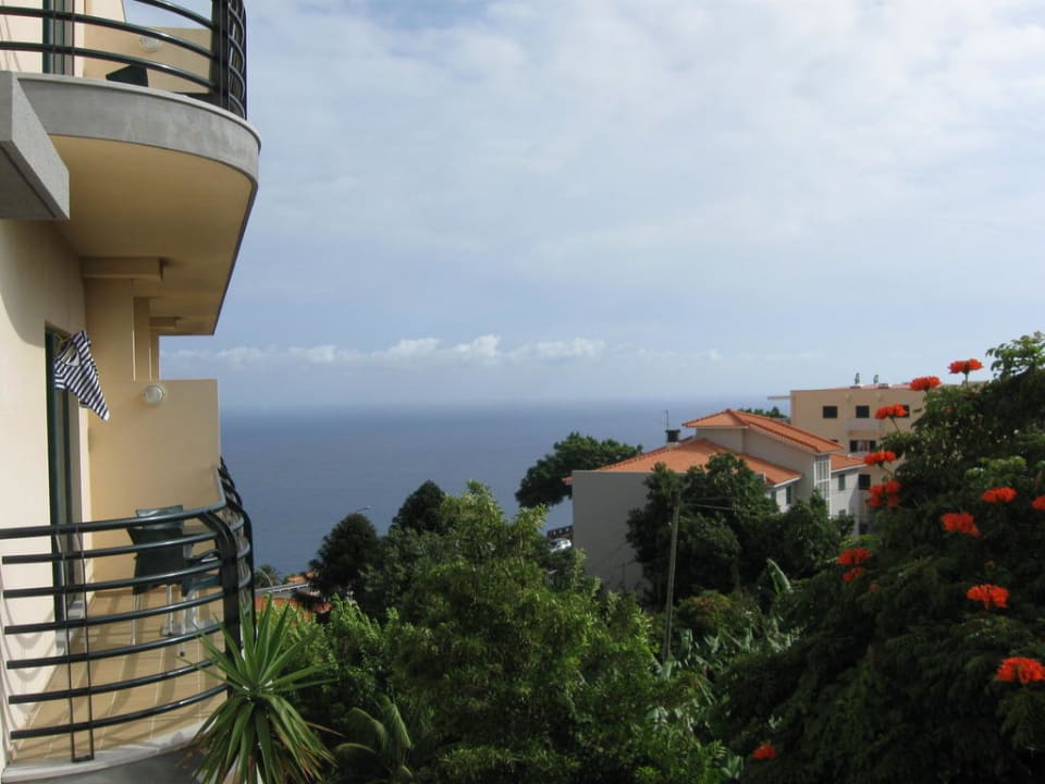 Ausblick vom Zimmer Hotel Madeira Panoramico