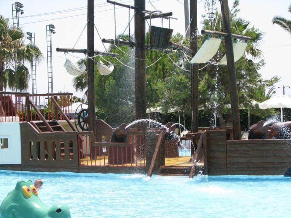 Aquapark, Piratenschiff im Kinderpool Ali Bey Club