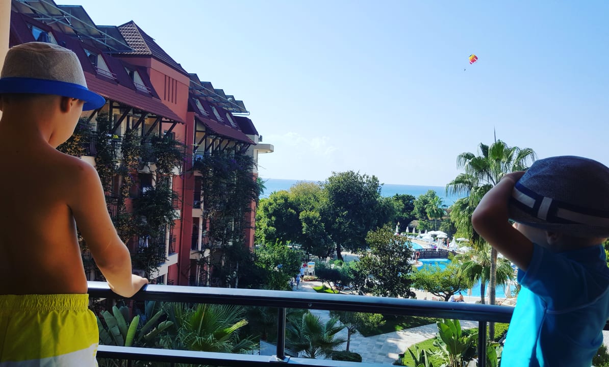 Ausblick Palmeras Beach Hotel