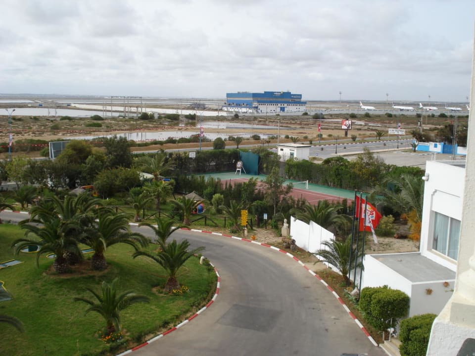 Ausblick vom Balkon Zimmer 307 Palmyra Golden Beach