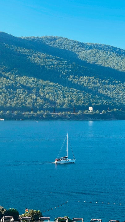 Ausblick La Blanche Island Bodrum
