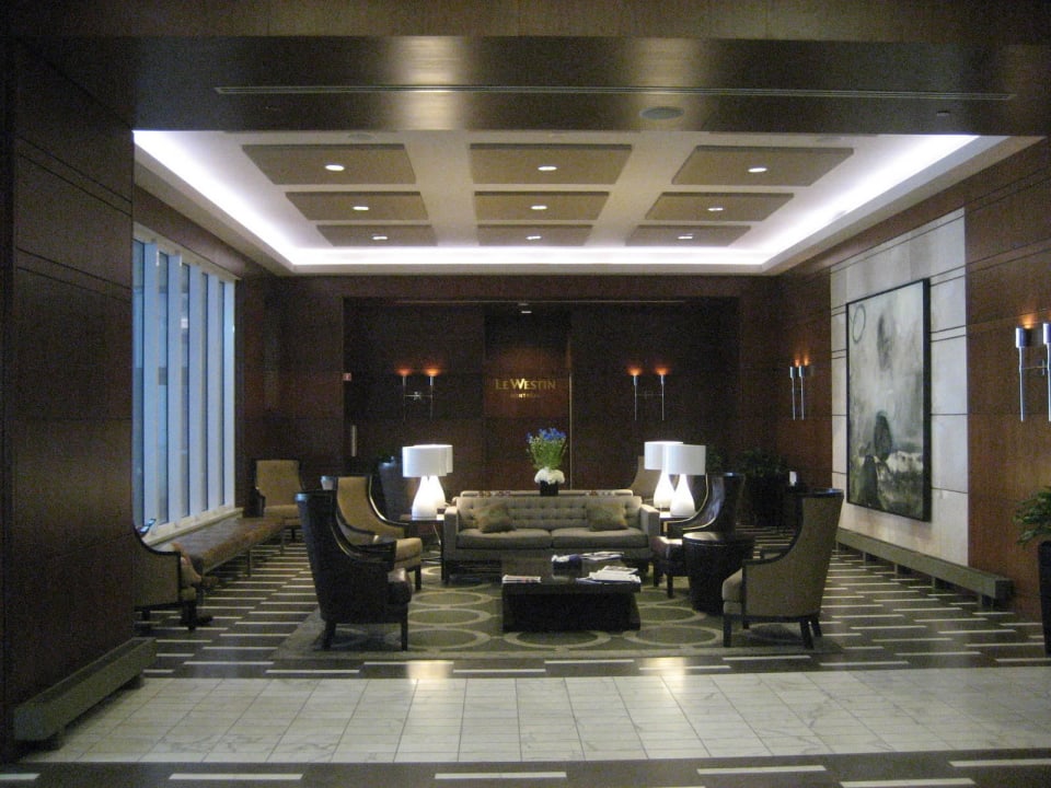 Edle Lobby Hotel Le Westin Montreal