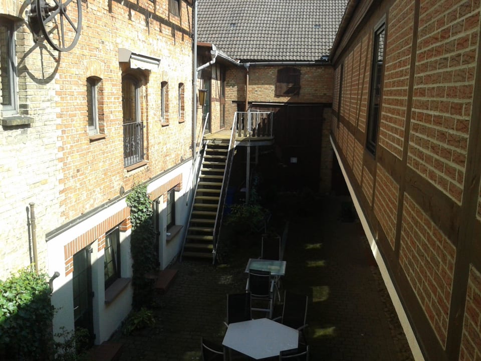 Innenhof Hotel Haegert