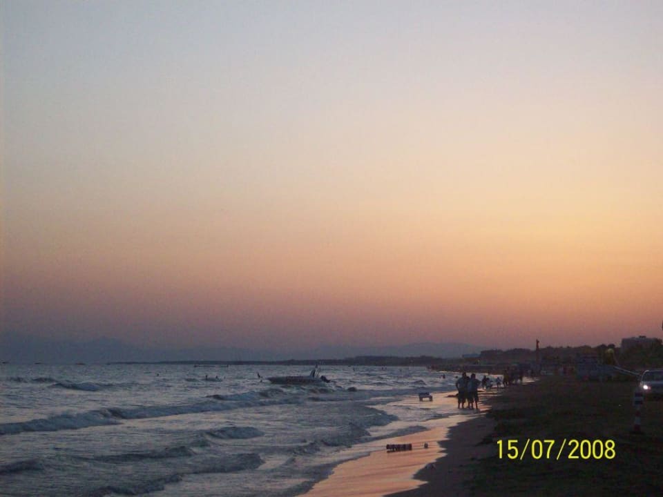Sonnenuntergang Sunis Kumköy Beach Resort Hotel & Spa