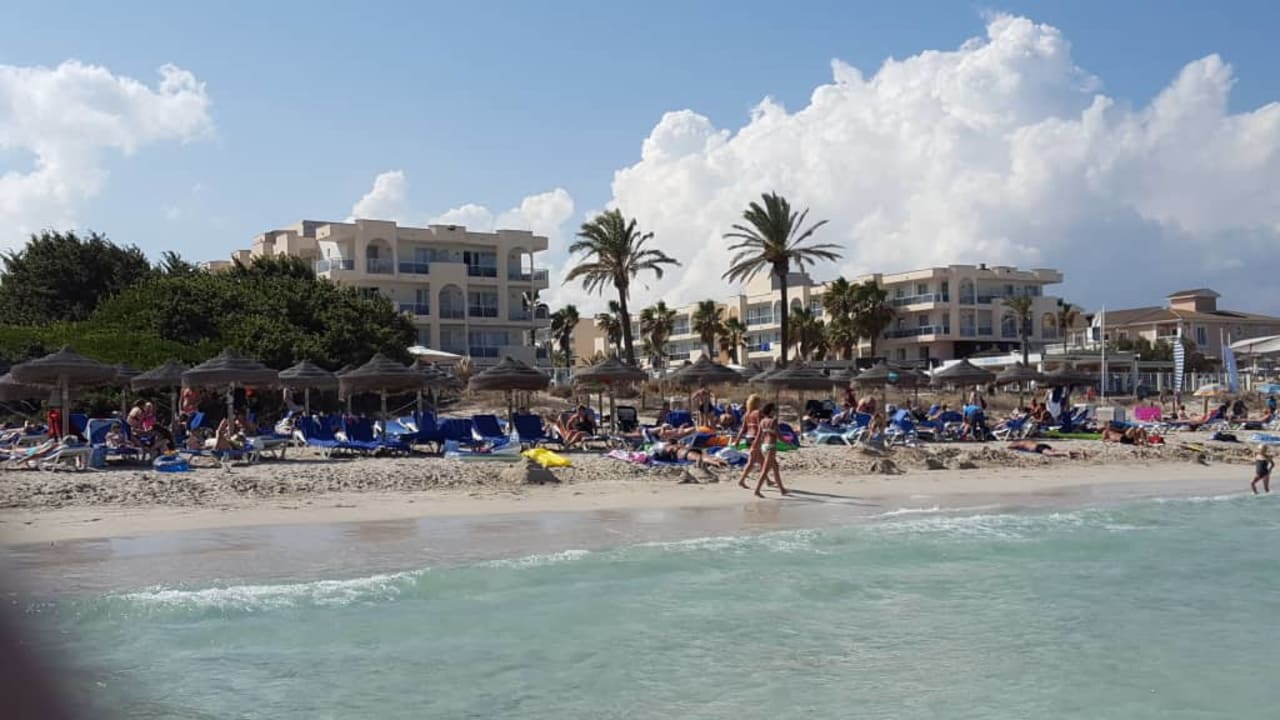 Od strony paży Grupotel Alcudia Pins