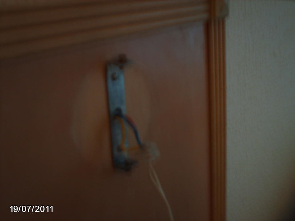 Verkabelung zur Wandlampe Hotel El Mouradi Djerba Menzel