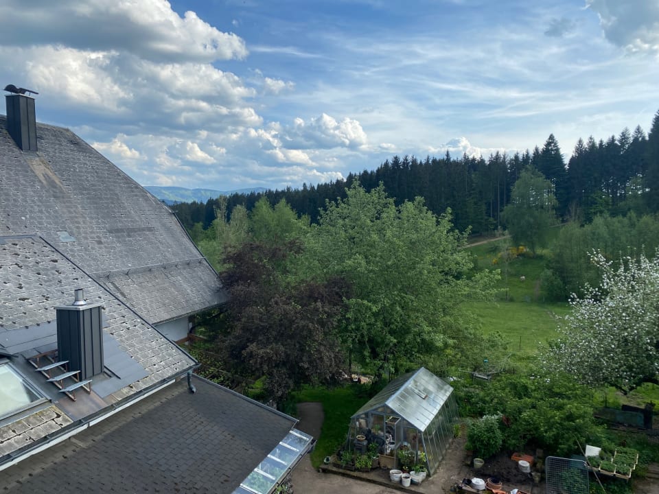 Ausblick S'Fleckli Bioland Ferienbauernhof