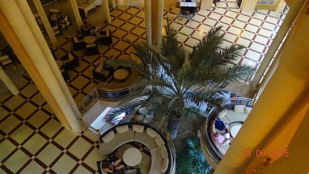 Lobby von oben Hotel Eden Star