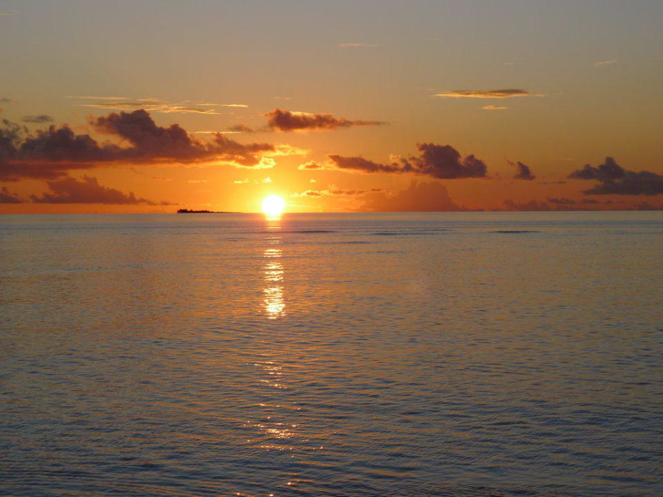 Sonnenuntergan auf Fili Filitheyo Island Resort