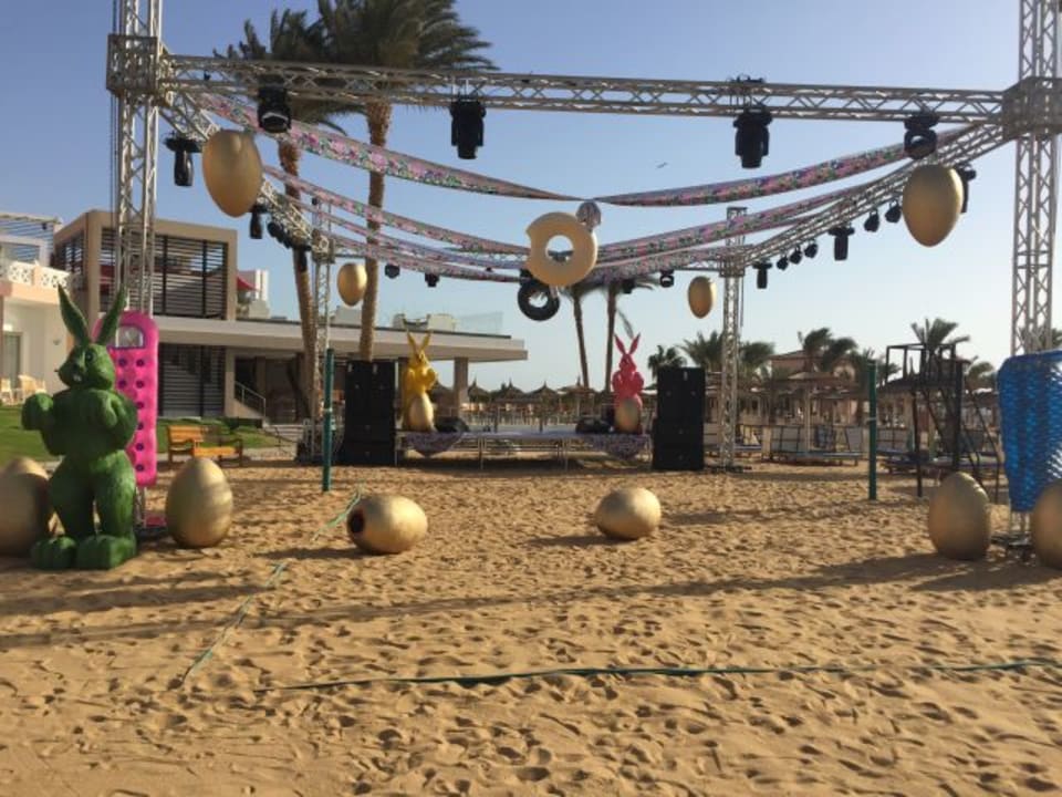 Beachparty und Schaumparty Beach Albatros Resort