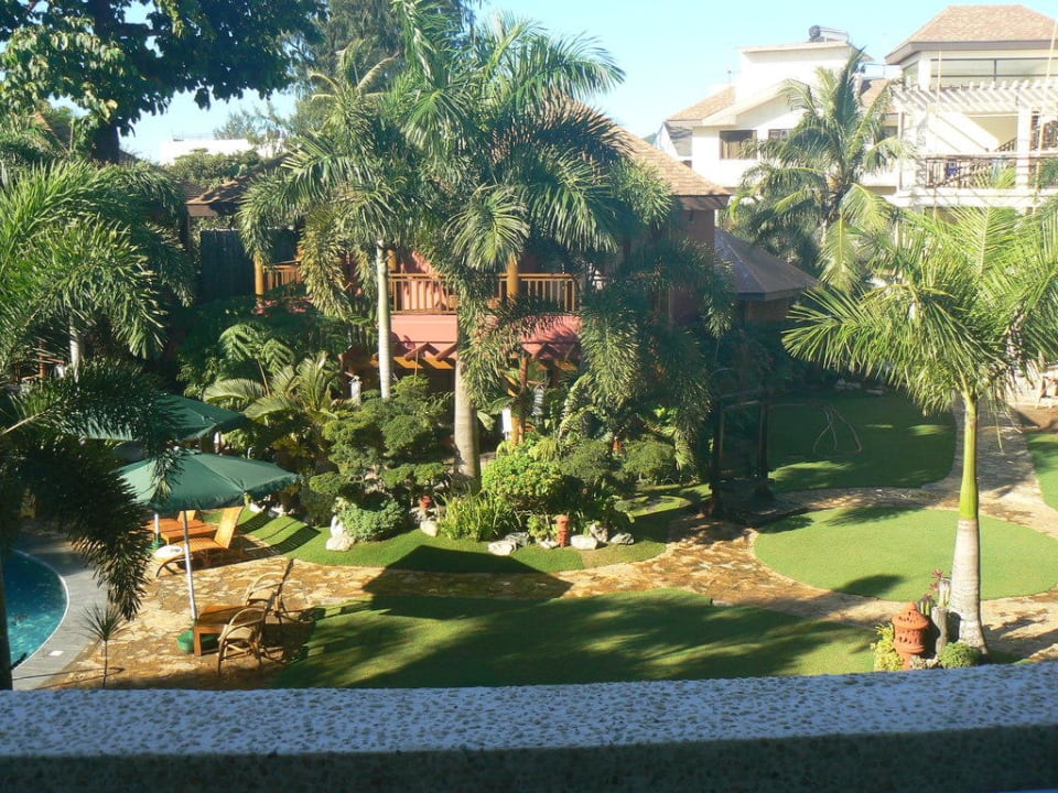 Von unserem Balkon Boracay Tropics Resort Hotel