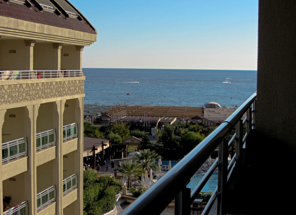 Blick vom Balkon Seamelia Beach Resort