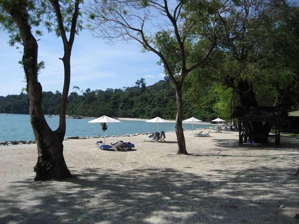 Der Strand im nördlichen Bereich Hotel Sheraton Langkawi Beach Resort