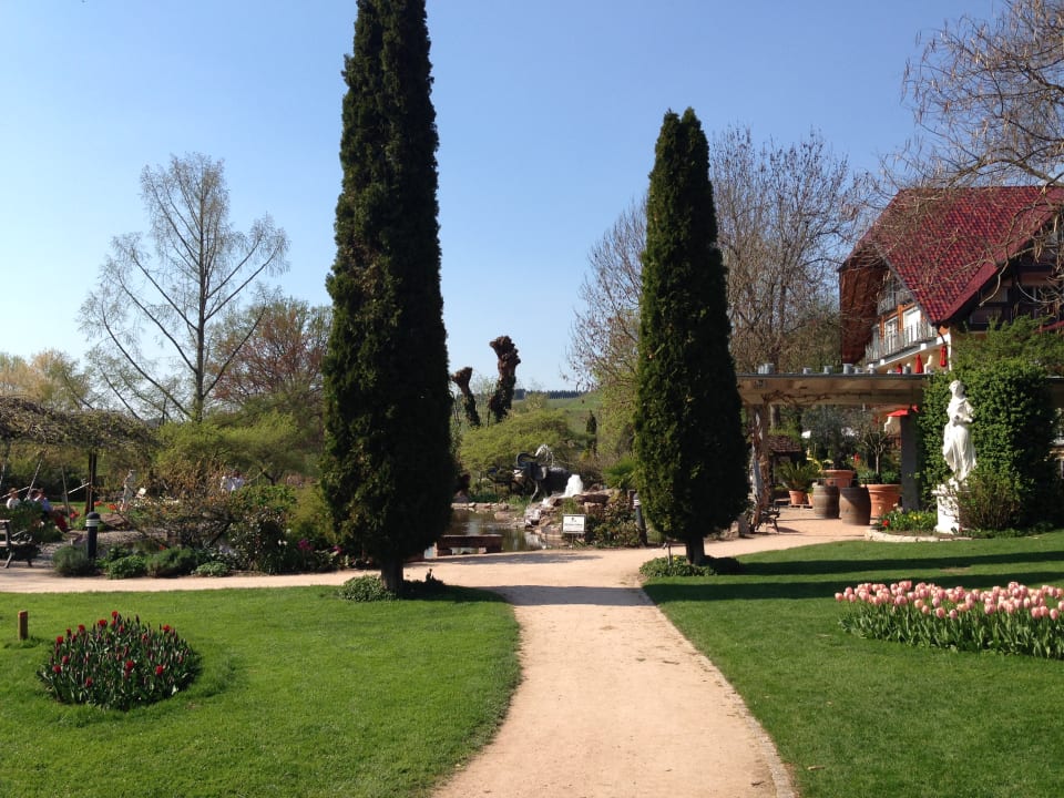 Gartenanlage Hotel Restaurant Rebstock Durbach