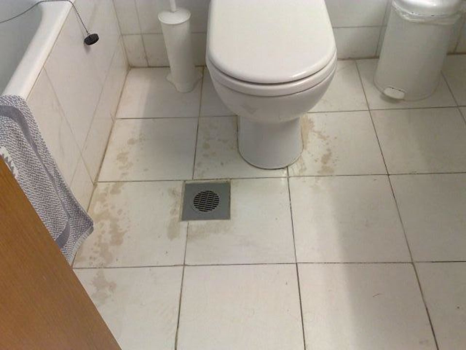 Der Boden in unserem Badezimmer 2615 Vantaris Palace