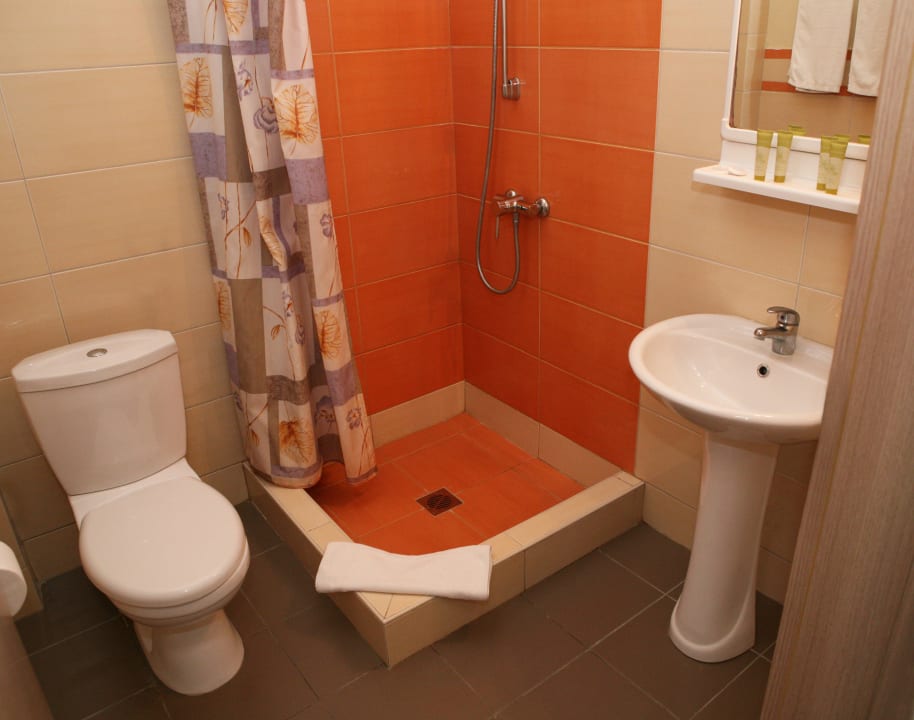 Badezimmer Hotel Kalives Resort