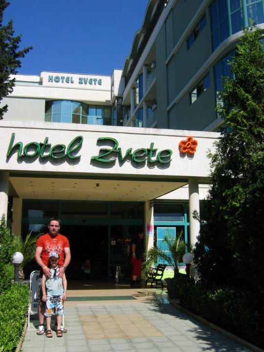 Eingang Hotel Zvete DAS Club Hotel Sunny Beach