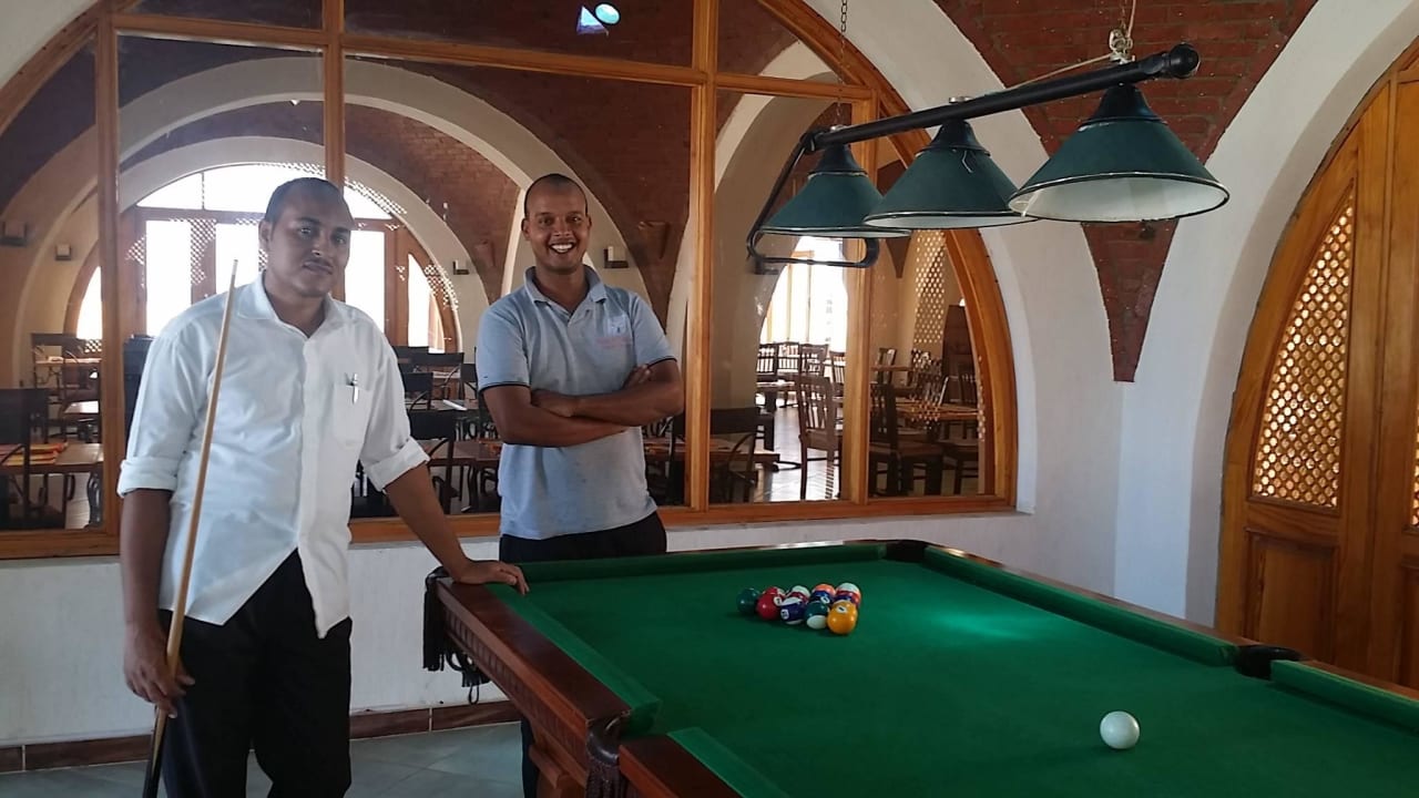 Billiard, die Männer sind begeistert Beach Safari Nubian Resort