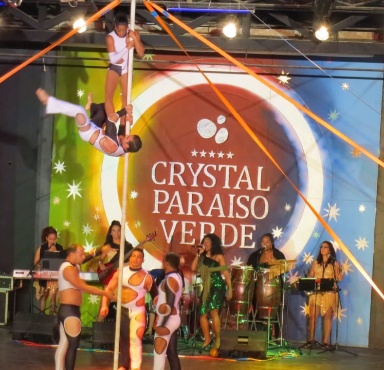 Show Kubanische Akrobatik Crystal Paraiso Aqua Collection