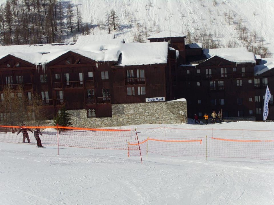 Skipistenausblick Club Med Val d'Isere