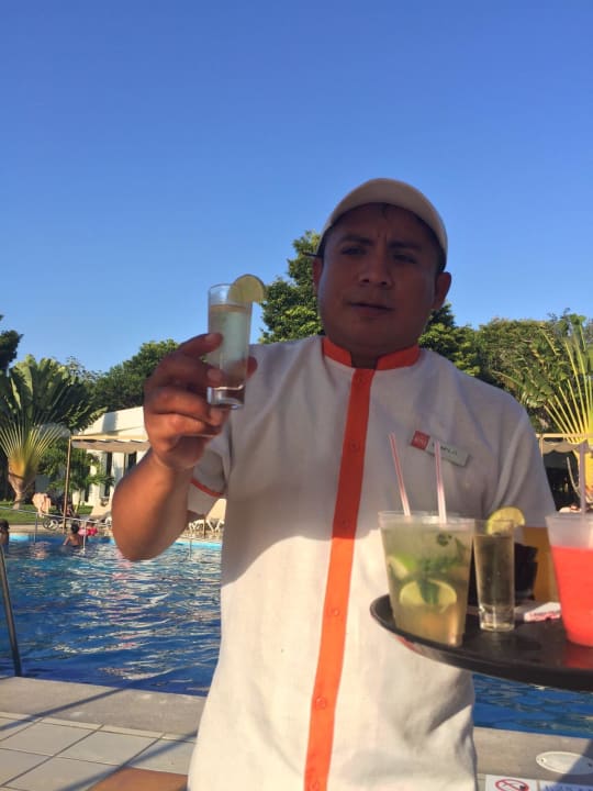 Unser Kellner Hotel Riu Palace Mexico