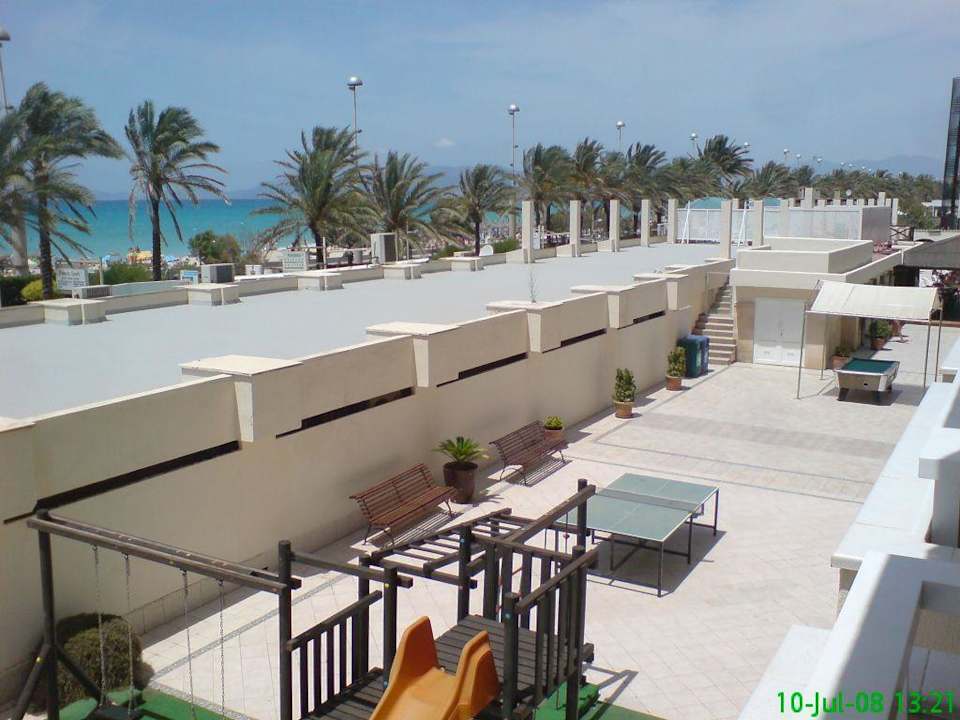 Ausblick vom Balkon Iberostar Waves Bahia de Palma