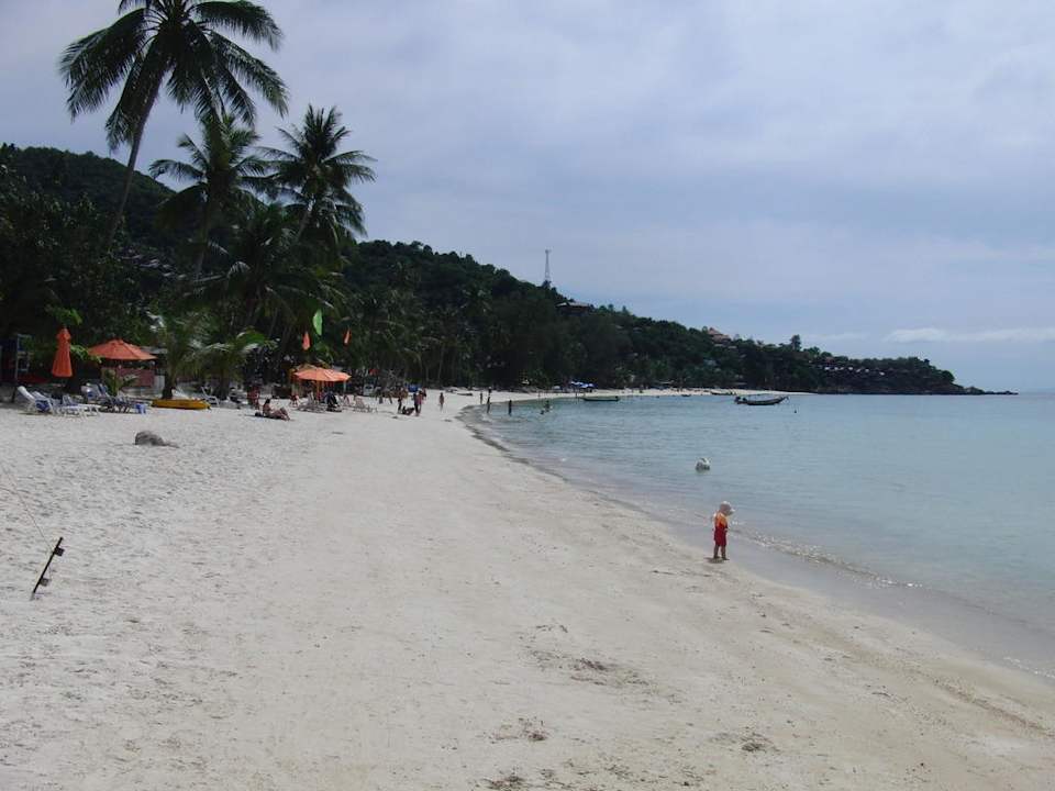 Strand in Südrichtung Long Bay Resort Koh Phangan
