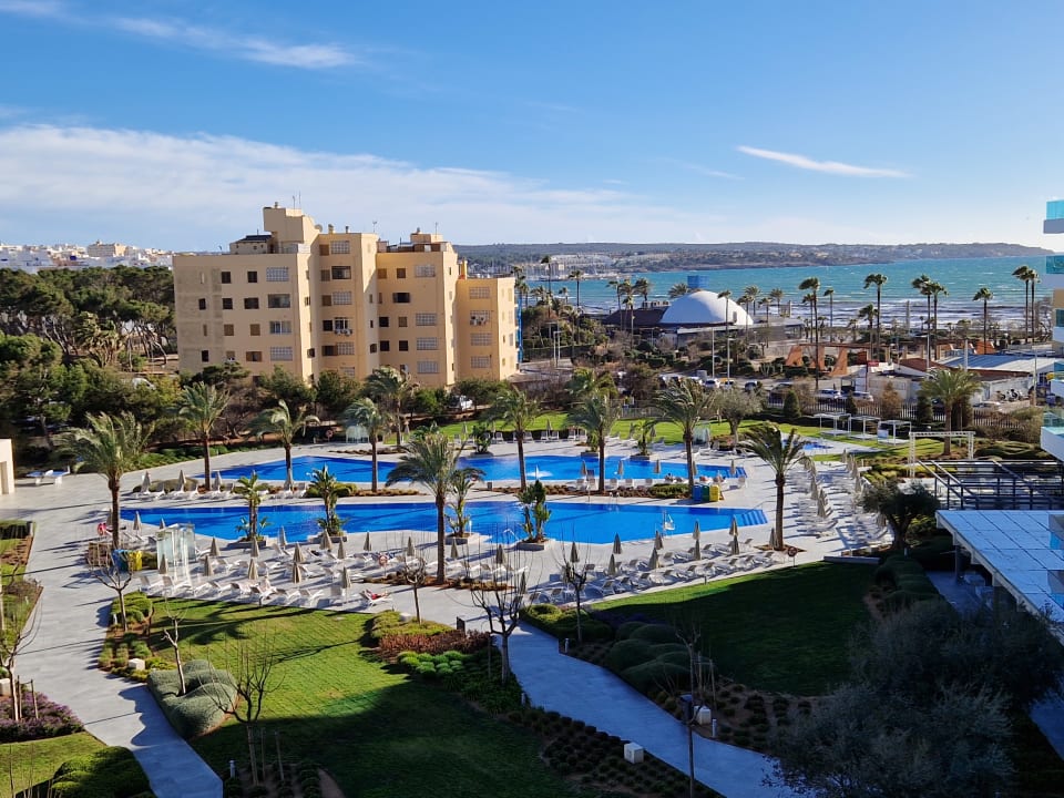 Ausblick Hipotels Gran Playa De Palma