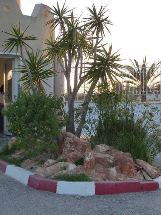 Zufahrt Hotelanlage  Mahdia Beach & Aquapark