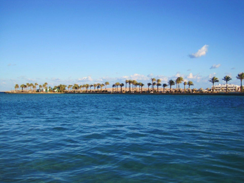 Der Steg zum Hausriff Arabia Azur Resort
