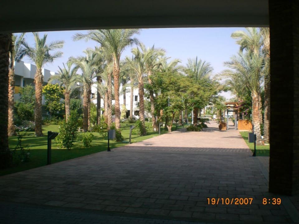 Eingang des Ghazala Ghazala Beach