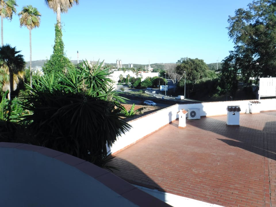 Terrasse Zimmer 6 Hostal Rio Grande