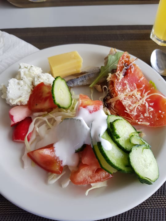 Mittagessen Pegasos Deluxe Beach Hotel