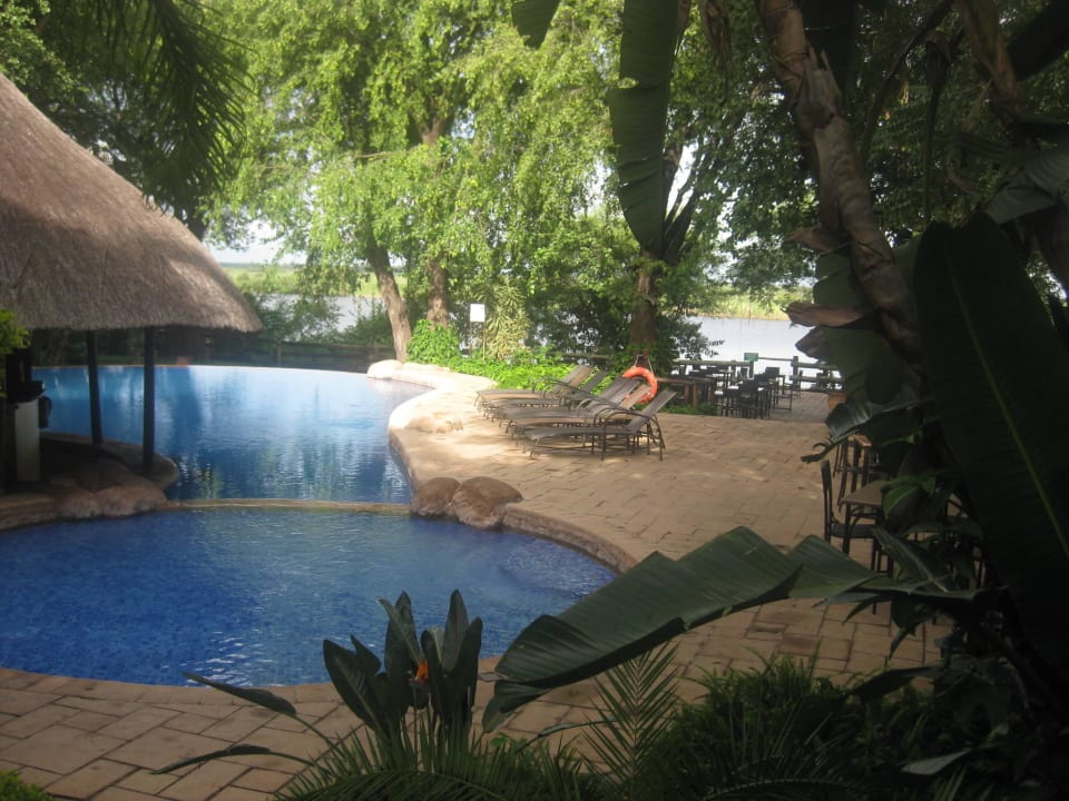 Toll gelegen Hotel Chobe Marina