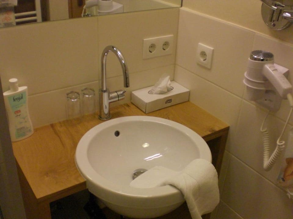 Der Waschbereich Lieblingsplatz Tirolerhof