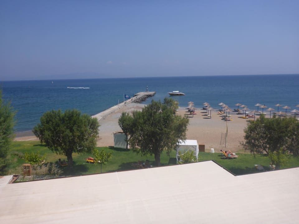 Widok z restauracji TUI BLUE Oceanis Beach and Spa Resort