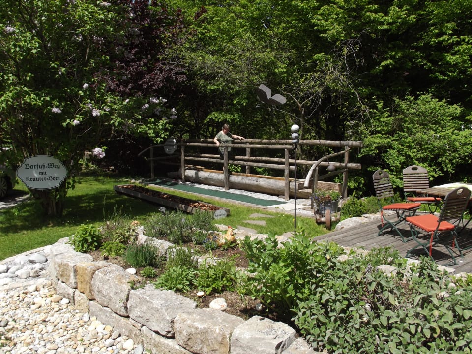 Becken (Wassertreten) Ferienwohnungen Ignazhof