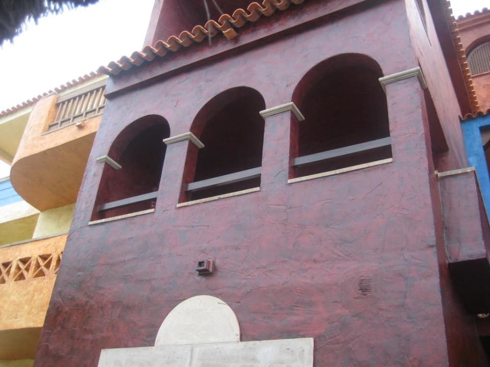 Mein Balkon von unten gesehen Park Club Europe