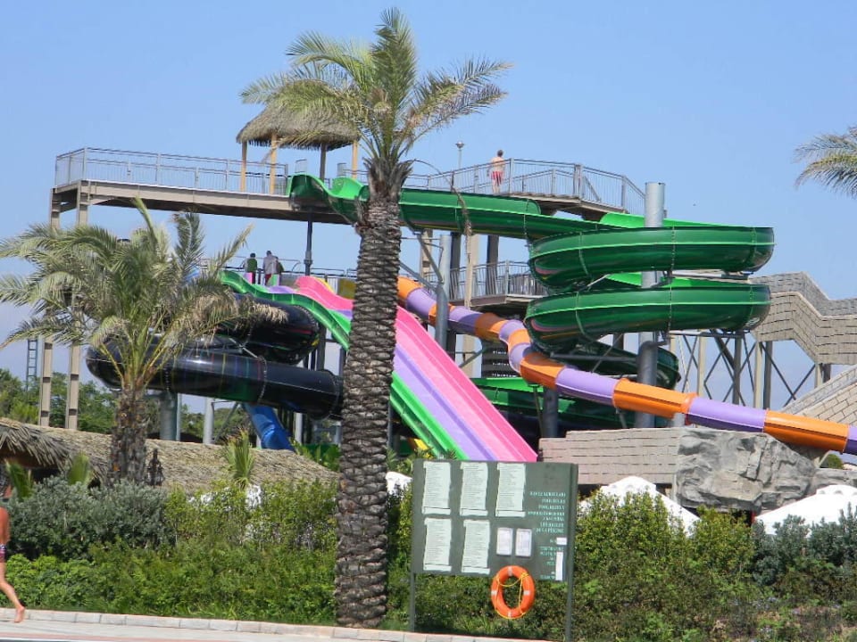 Aquapark in der Hotelanlage Papillon Belvil