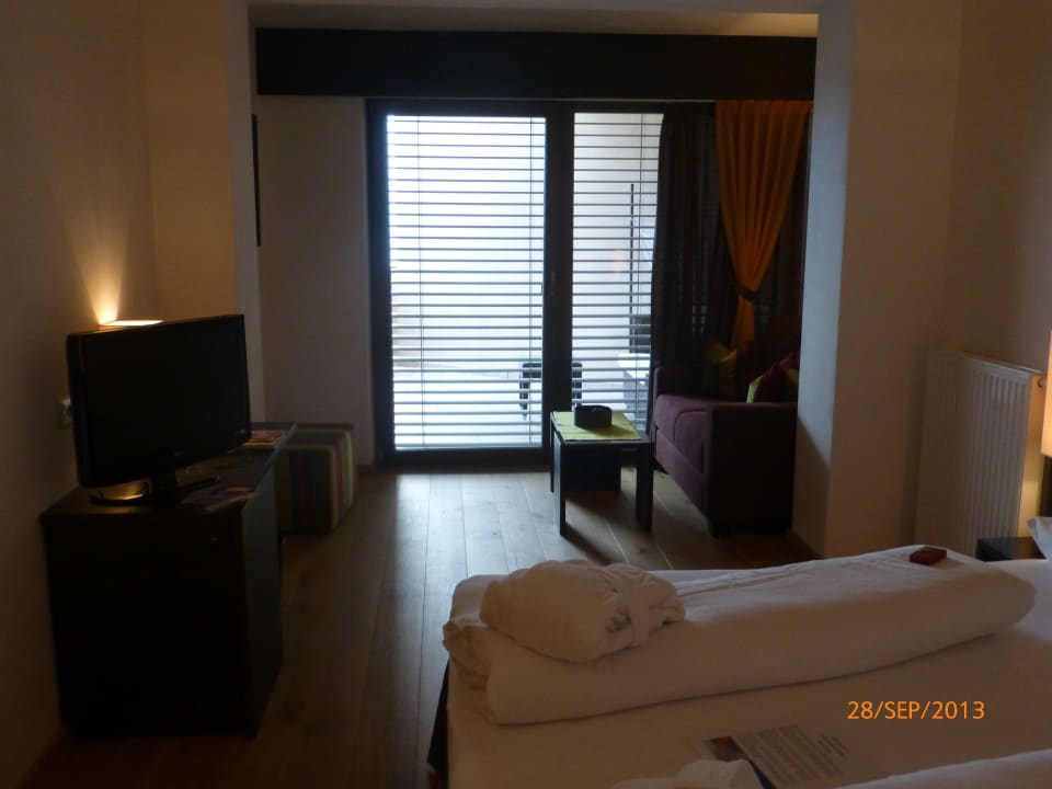 Blick zur Terrasse SOLEA Südtirol