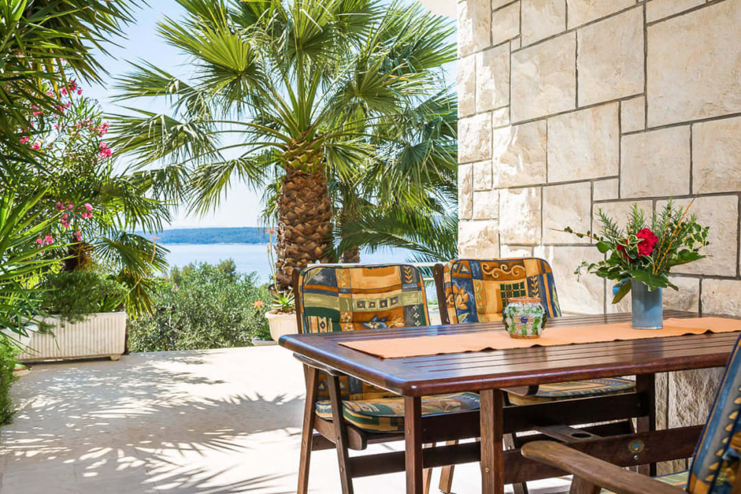 Gemütlich draussen sitzen Apartments Kazimir